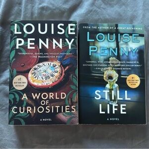 Louise Penny Novel Set - A World of Curiosities & Still Life